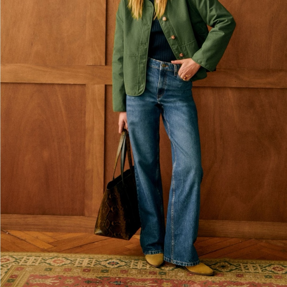 Sezane 90’s jeans 34